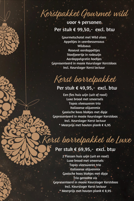 Kerstmenu