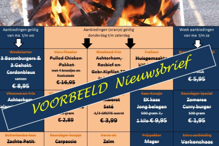 Voorbeeld-reclames